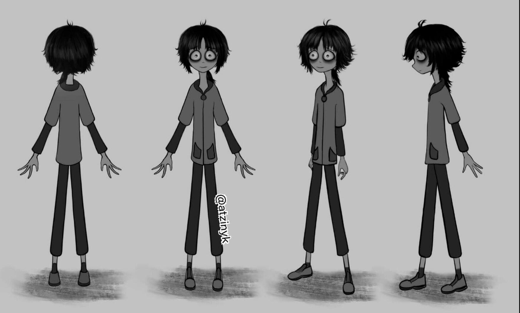 Model Sheet Personaje cortometraje