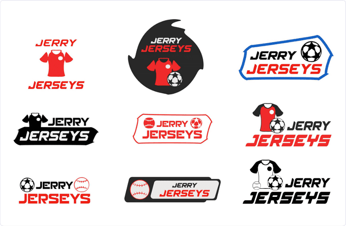 Logos Jerry Jerseys