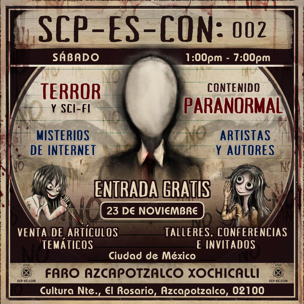 Flyer SCP-ES-CON
